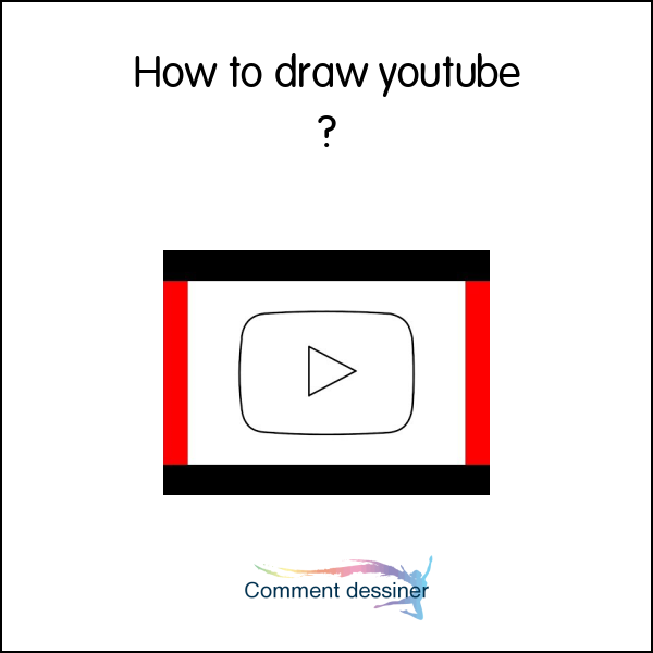 How to draw youtube